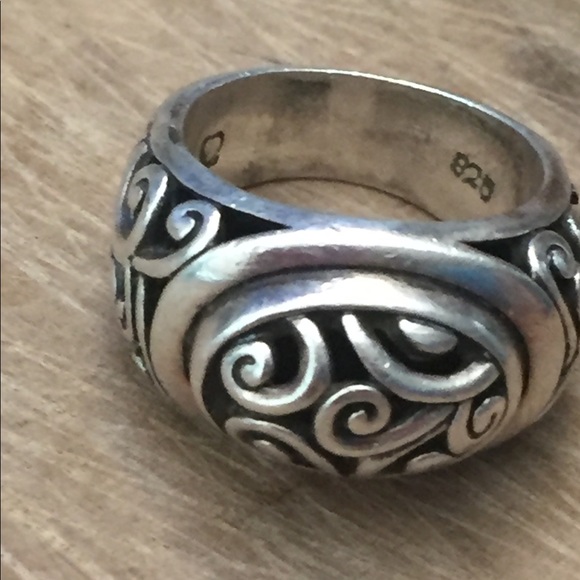 Beautiful filigree 925 sterling silver ring - Picture 4 of 7